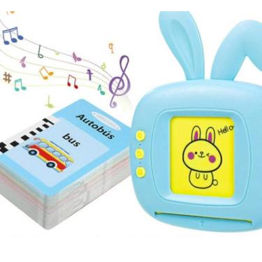 Imagem de Leitor De Cartões Educativos Aprendizagem Com Áudio Infantil Flash Car