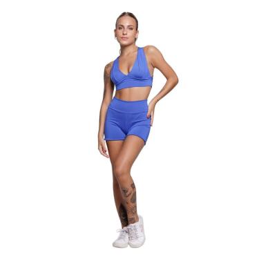 Imagem de Conjunto Top Com Bojo E Short Suplex Bella Fiore Roupa Para Academia Moda Fitness-Feminino
