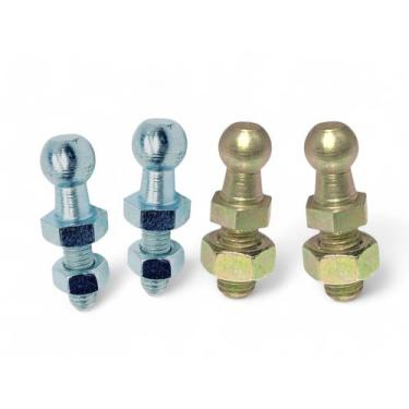 Imagem de Kit 4 Parafuso Pino p/ Amortecedor Capô Porta-Malas M6 e M8 - UNIVERSA