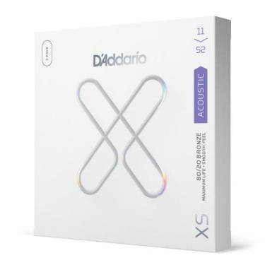 Imagem de Encordoamento violao daddario 011 xsabr1152-3p pack c/ 3