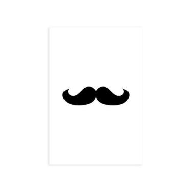 Imagem de Placa Decorativa MDF Frase Namorados - Bigode 20x30cm - Quartinhos