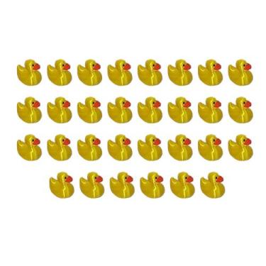 Imagem de Kit 30 mini patos Decoração Maquetes, Mini Mundos, Terrário - Mad Make