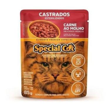 Imagem de Sache Special Cat Castrados Carne 85g Cx 12 Uni - special dog