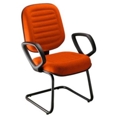 Imagem de Cadeira Diretor para Escritório Linha Blenda Laranja - Design Office M