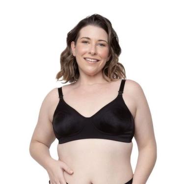 Imagem de Sutiã Amamentação Maternidade sem Bojo em Cetinete Power - Linda Gesta