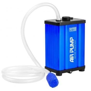 Imagem de Aerador Oxigenador em Alumínio Para Isca Viva Air Pump Marine Sports