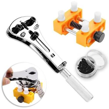 Imagem de kit Chave Para Abrir Relógios Até 58mm + Morsa para Apoio - SWG