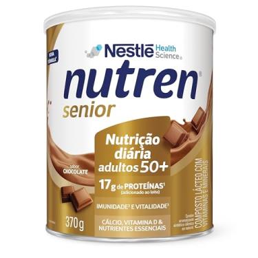 Imagem de Suplemento Alimentar NUTREN SENIOR Chocolate 370g Nutren Sabor 370g