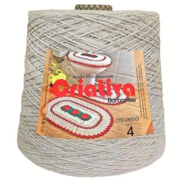 Imagem de Barbante Para Crochê Criativa 500g N.º 4 - Criativa Utilidades, 225 Ar