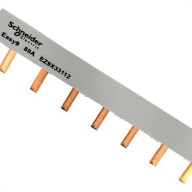 Imagem de Barramento Schneider Easy9 Monofasico Din Para 12 Disjuntores 80A. - E