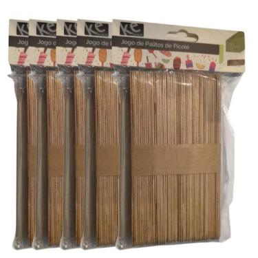 Imagem de Jogo 250 Palitos de Picole 15cm - KEHOME