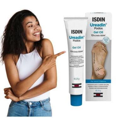 Imagem de Ureadin hidratante para os pés isdin podos gel oil com 75ml