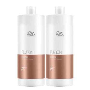 Imagem de Kit Wella Professionals Fusion Intense Repair- Shampoo 1L (2 unidades)