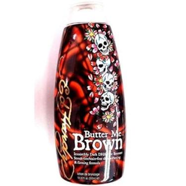 Imagem de ED HARDY Butter Me Brown Loção Bronzeadora para Cama de Bronzeamento Interno 10 Oz