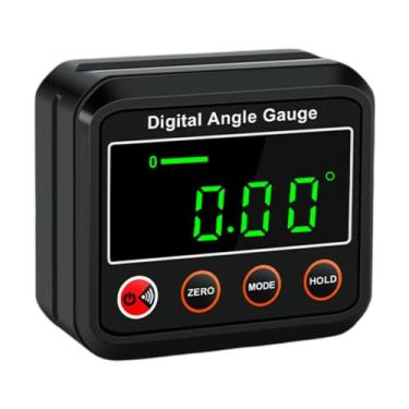 Imagem de Baoblaze Medidor de ângulo digital, localizador de ângulo, utilitário profissional portátil, inclinômetro, caixa de nível de cubo para encanadores de máquinas, com Luz de Fundo de Bipe