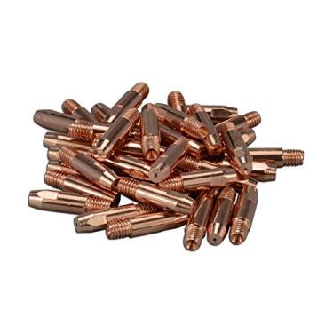 Imagem de RIVERWELD Pontas de contato MIG MAG M6 140,0169 .88.9 cm 0,9 mm Consumíveis de cobre para tocha de soldagem de CO2 24KD MB24 Pacote com 30