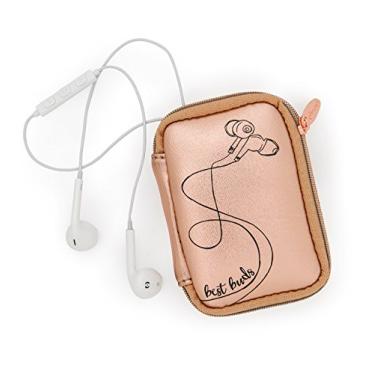 Imagem de Miamica Melhor capa para fone de ouvido, Ouro rosa, One Size, Estojo para fones de ouvido Miamica Best Buds