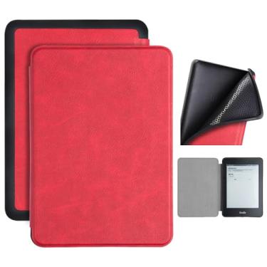 Imagem de Capa Novo Kindle (16 GB - modelo 2024) tela 6.0 polegadas - Vermelha - Alça Leitura