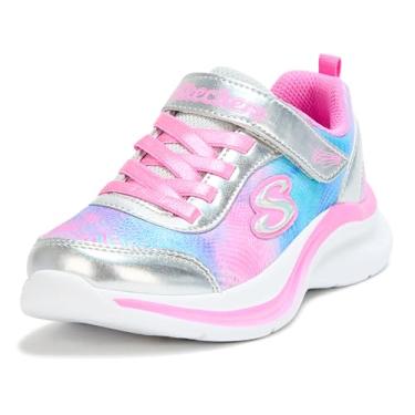 Imagem de Skechers Tênis feminino Aloha Dream, Prata/Multi, 13.5 Little Kid