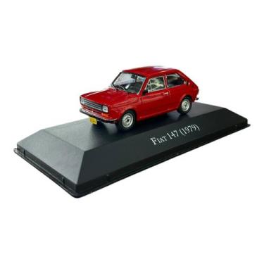 Imagem de Miniatura Fiat 147 Vermelho 1979 - Edição 06 1:43 - IXO