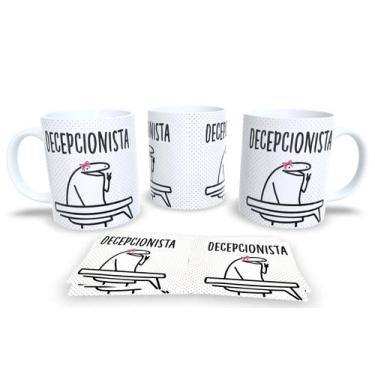 Imagem de Caneca de Porcelana Personalizada Flork Frases Engraçadas, Divertidas 