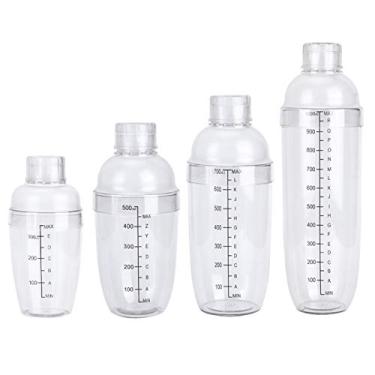 Imagem de Raguso Coqueteleira PC Shaker com Escala Bule de Leite Coqueteleira Copo Plástico Vinho para Casa (700ml) Eletrodomésticos para cozinha