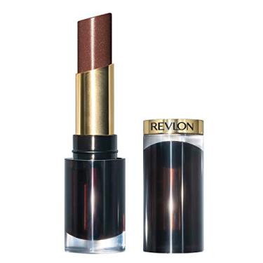 Imagem de Batom REVLON Super Lustrous Glass Shine, Cor de Lábio Hidratante Impecável com Aloe, Ácido Hialurônico e Quartzo Rosa, Óculos Tosting (009), 0,15 oz