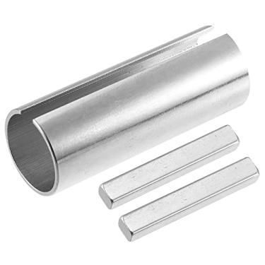 Imagem de Partuto 1 conjunto de adaptador universal de manga de eixo de manivela de 2,5 cm a 9/20.3 cm - Adaptador de manga de eixo de manivela de polia de motor a gás para carro com chave de passo - Tom