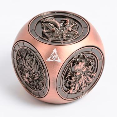 Imagem de DND Spinner Dice7-in-1 Metal DND Dice Set Unique Dice Spinner Goblins Metal D&D Dice Dungeons and Dragons Gifts