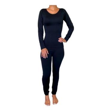 Imagem de Blusa Térmica Feminina Segunda Pele Proteção Uv Compressão - Star Gold