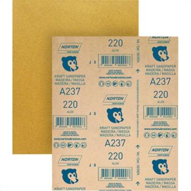 Imagem de Lixa Norton Madeira 220 C/50