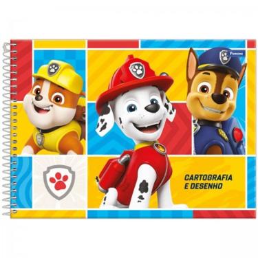 Imagem de Caderno Desenho 80 Folhas Patrulha Canina Foroni 60822