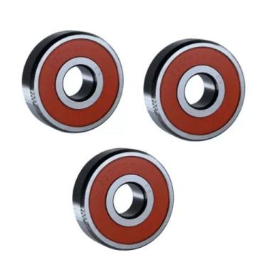 Imagem de Kit Rolamento 3 Peças Roda Traseira Coroa Cb500 Cb500x - rcc