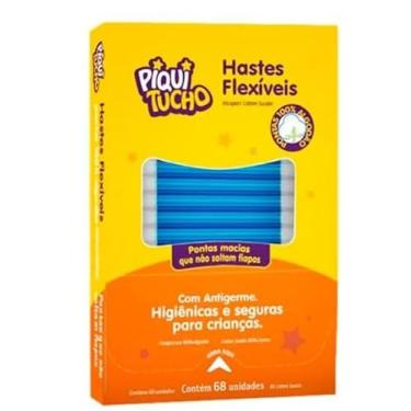 Imagem de HASTES FLEXIVEIS PIQUITUCHO CARTUCHO 68 UNIDADES CX60