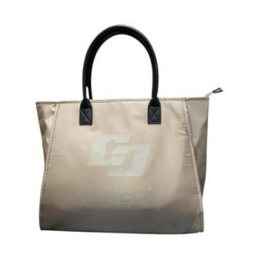 Imagem de Bolsa Feminina Colcci Nylon Shopping Alça De Ombro Grande Bege-Feminino