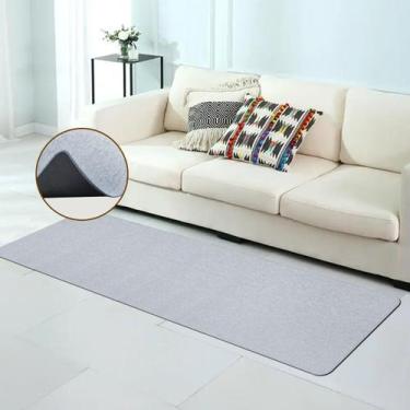 Imagem de 2 Tapete Passadeira Antiderrapante Absorvente Ln 45x160 Vr - IDEALIZA,