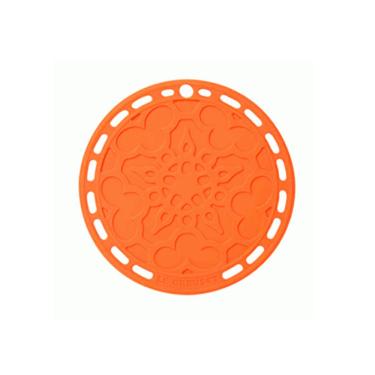 Imagem de Descanso De Panela Em Silicone Laranja - Le Creuset