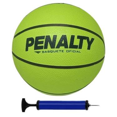 Imagem de Bola Basquete Penalty Playoff + Bomba de Ar, Verde