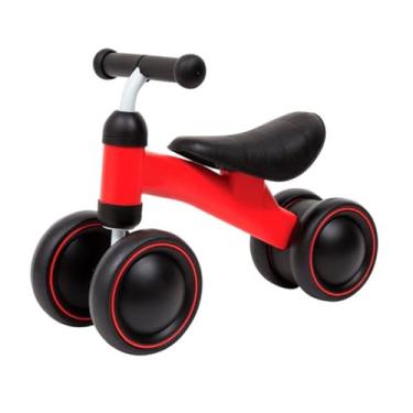 Imagem de Bicicleta Bebe Equilibrio Andador Infantil Baby Bike Sem Pedal (Vermelho)