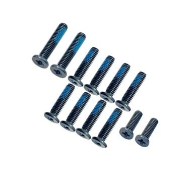 Imagem de Gintai 12 peças de substituição de parafusos de capa de base inferior inferior para Asus TUF Gaming A15 FA507 FX507 preto (2 x longos + 8 x médios + 2 curtos)