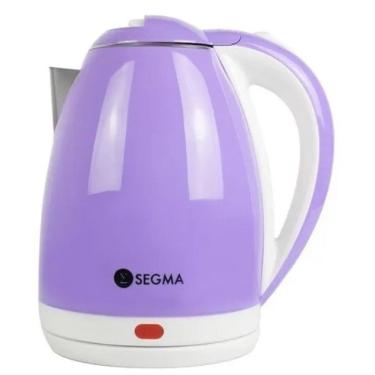 Imagem de Chaleira Eletrica Luxcook Segma 1200w 127V Desligamento Automatico Roxo