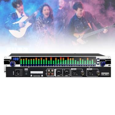 Imagem de Equalizador digital de 31 bandas, equalizador de áudio, redução de ruído, equalizadores profissionais de sistema de som profissional, para estúdio de gravação KTV