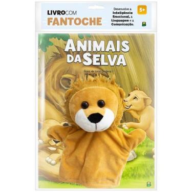 Imagem de Livro - Livro com Fantoche: Animais da Selva
