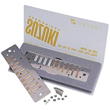 Imagem de Suzuki Placas de palheta de substituição RP-350V-F# para gaita de ouro válvula Promaster, chave F#