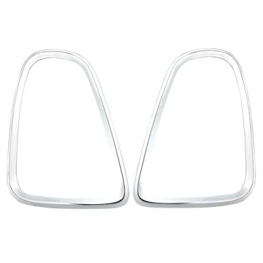 Imagem de Osompar Anel de acabamento de luz traseira moldura compatível com 2007-2015 Mini Cooper R56 R57 R58 R59 cromado 1 par