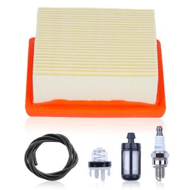 Imagem de Haishine Kit de velas de ignição de filtros de combustível de ar para Stihl BR800 BR800X BR800C Mochila Magnum Gasolina Sopradores de Folhas Substituir 4283-141-0300, 4283 141 0300 A, 4283-141-0300B