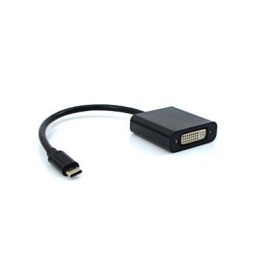 Imagem de Cabo adapt dvi f/usb-c m adp-301bk plusc - PLUSCABE
