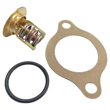 Imagem de SeaSierra Kit De Termostato 383307 Com Junta Reposição Omc Cobra Volvo Penta 4.3-5.8 L V6 V8 Gm Ford 160º Stern Drive 307239 Sierra 18-3677 Outdrives Motor Marítimo