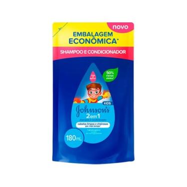 Imagem de Johnson's Kids Shampoo e Condicionador 2 em 1 Refil 180ml