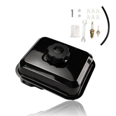 Imagem de necaces Tanque De Combustível Com Tampa Rosqueada Para Predator 212 6.5Hp 224Cc Motor Coleman 196Cc Mini Bike Baja Warrior Mb200 168F 200Cc 5.5Hp Peças Kart Esportivo